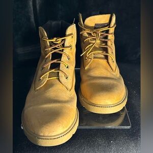 Timberland Men's Yellow Lace-Up Boots